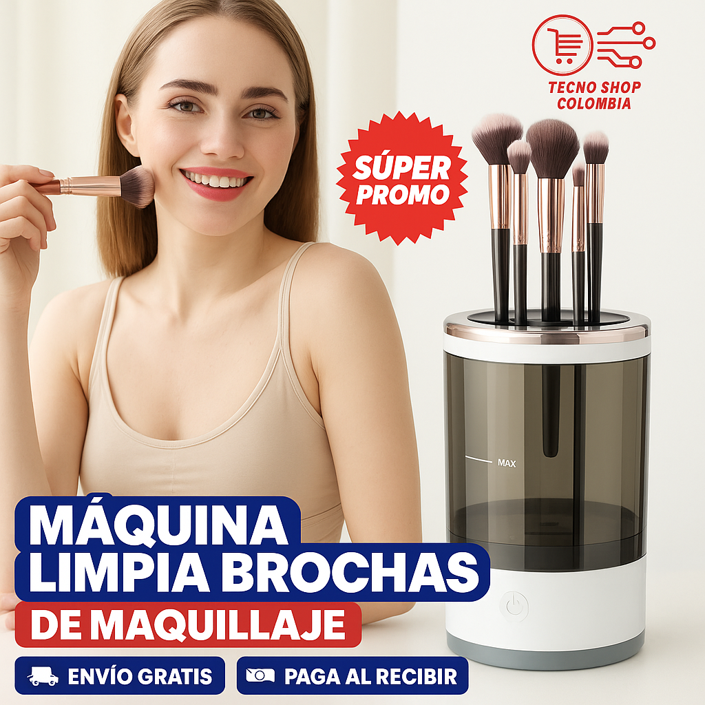 LIMPIADOR ELÉCTRICO DE BROCHAS