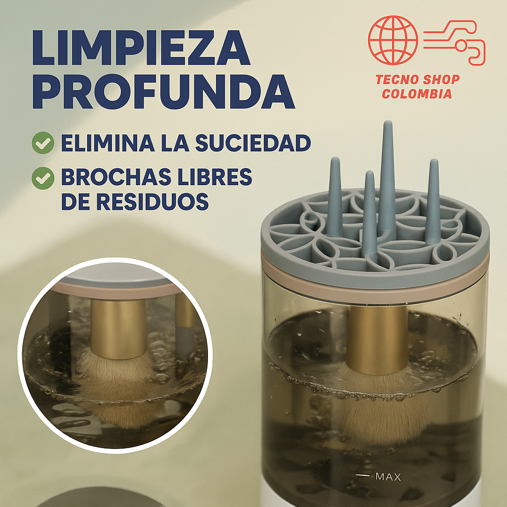 LIMPIADOR ELÉCTRICO DE BROCHAS